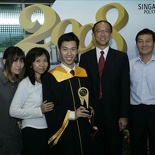 Family Photo with our Principal Mr Tan Hang Cheong