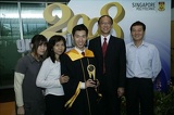 Family Photo with our Principal Mr Tan Hang Cheong