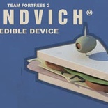 The heavy sandvich edible device