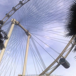 Singapore Flyer Observation Wheel at Marina Bay 2008