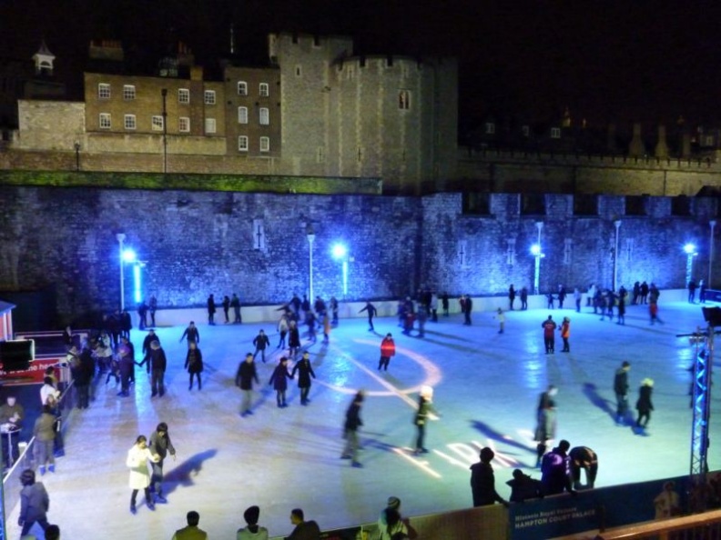 &amp; has it's own Christmas ice rink to boot.