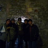 A group shot in our of the many rooms