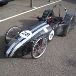 Our car after the race