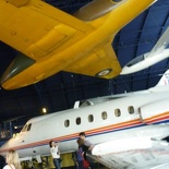 There are even full planes on display