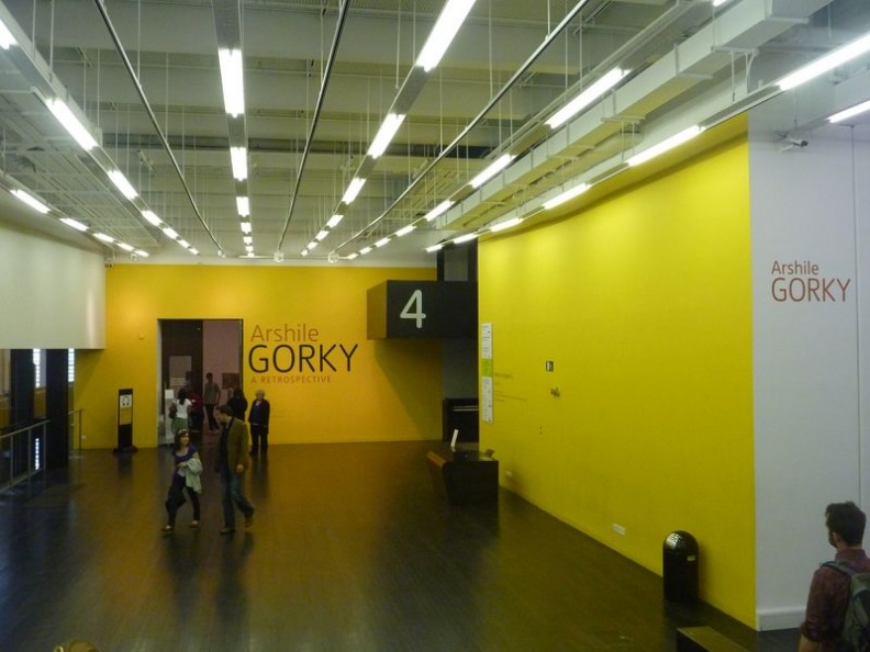 A display by Gorky