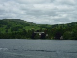 houses along the lake