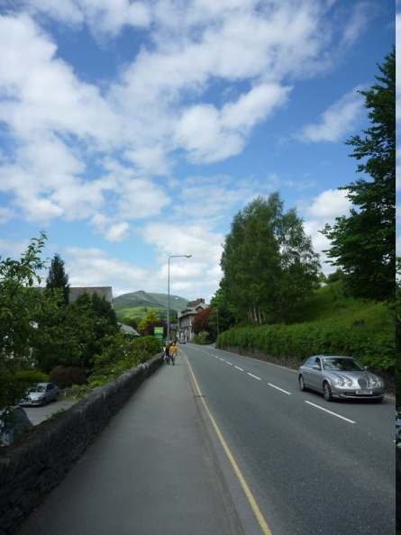 The road to the main town of Ambleside and Stockgill