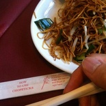 Its more confusing using chopsticks from the instructions. :P