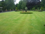 The neatly manicured lawns so screams JUMP ON ME!