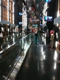 some stores are so huge, they have their own travelator!