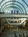 An atrium in the Emirates mall 