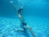 Underwater Splits!