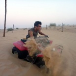 Hitting the dunes!