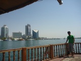 Shaun by the Dhow aft