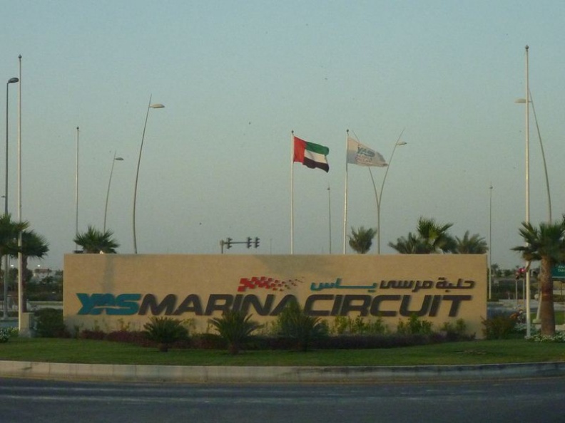 The Yas Marina Circuit