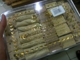 Checking out Arabian sweets in the supermarkets