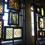 the museum love stained glass