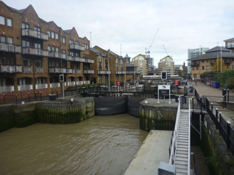 by the limehouse basin