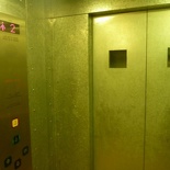 The strange looking lifts to begin your tour