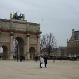 And the nearby Arc de Triomphe du Carrousel