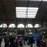 The Gare du Nord station