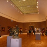 The galleries in the Museum