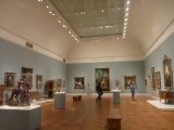 The museum spots over 20 small galleries