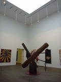 many of the main galleries feature modern art