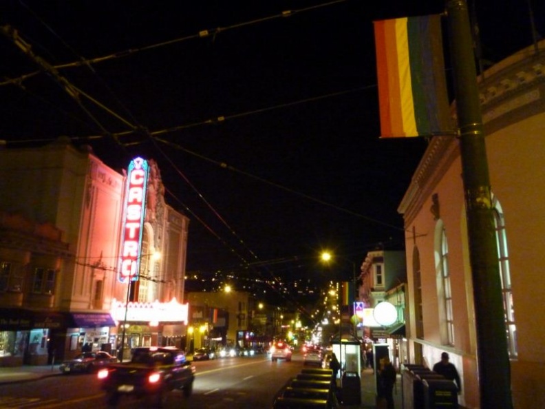 Overview of Castro at night
