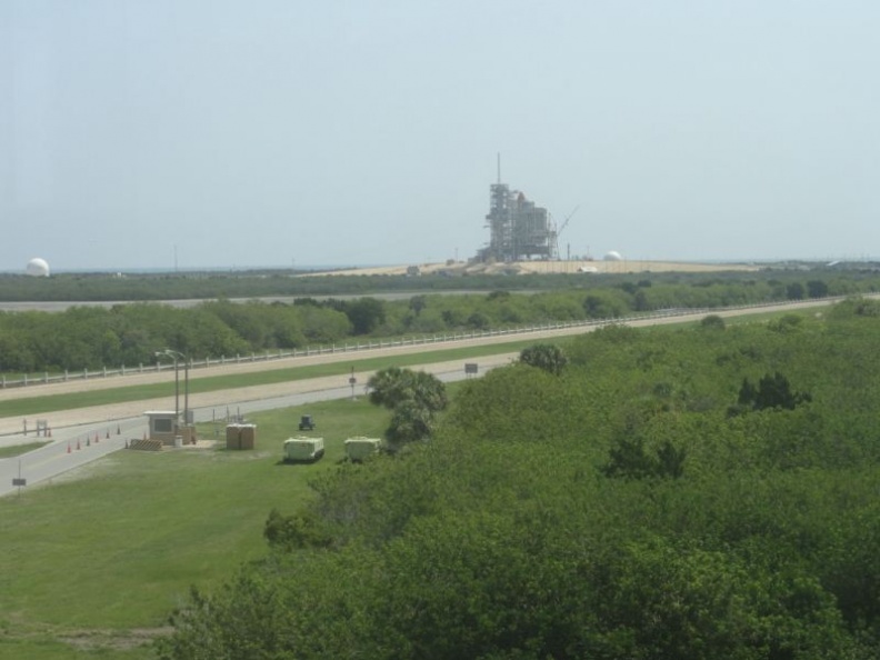  to get a good view of the two launch pads 