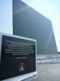 The outdoor astronaut memorial