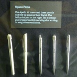 including the notorious million dollar space pens