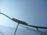 the Hulk launched coaster