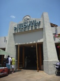 the Jurassic park visitor center
