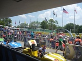 The tomorrowland Indy Speedway 