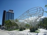 The park by the New World Symphony building