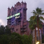 the hollywood tower all starting to look creepy