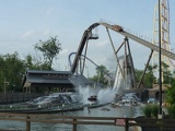 One of the 'drier' Intamin AG log flumes