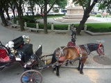 With horse carriages to boot