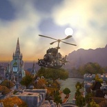 Flying over Stormwind