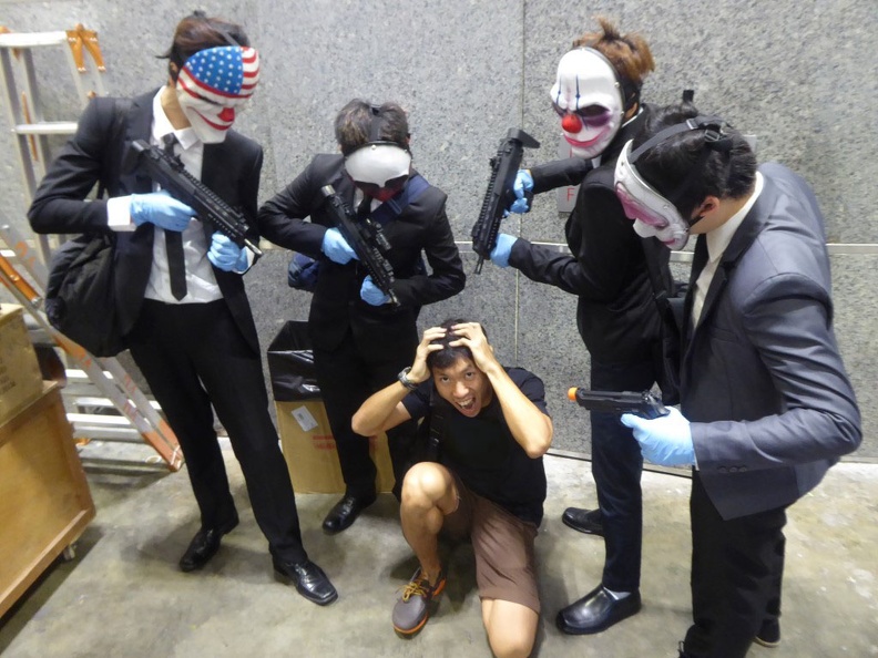 Caught in the heist at AFA 2014