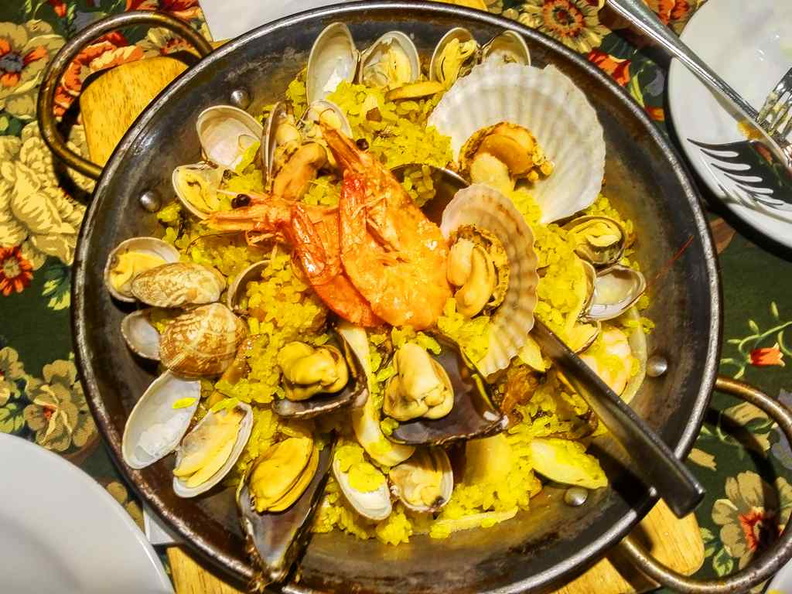 Seafood Paella done right