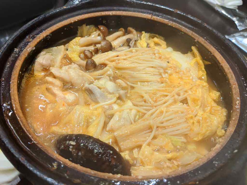 Nabe collagen pot stews served at Jw360 jewel