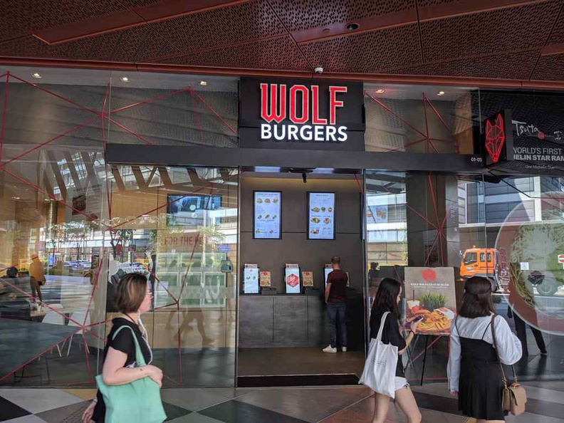 Wolf burgers is a new gourmet burger tenant, prominently located on the ground floor