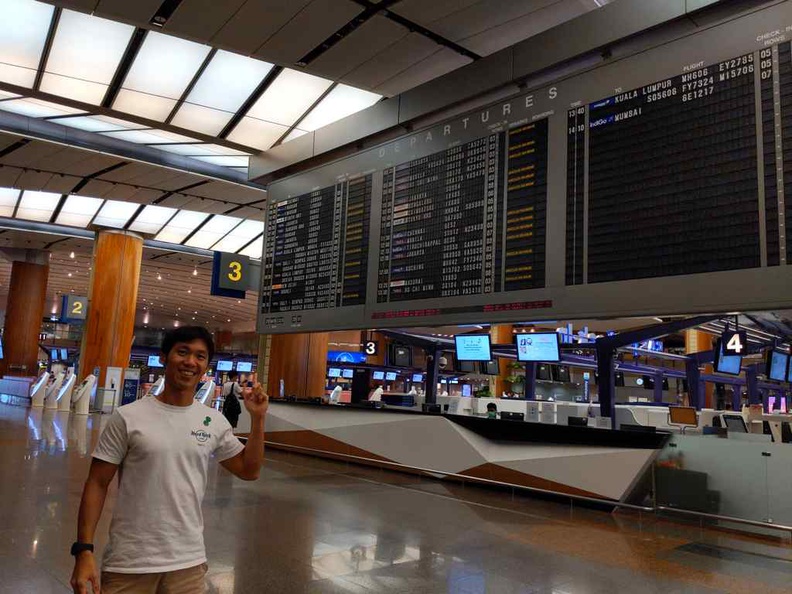 The last working flip board in Singapore