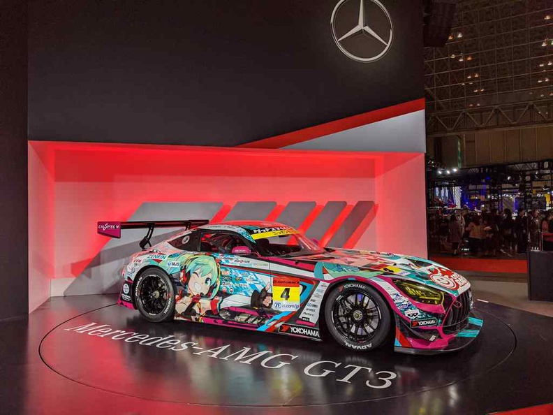 Mercedes AMG booth in grand glory at Tokyo Auto Salon 2020