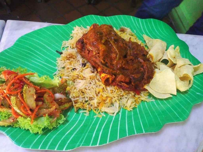 Kampong at BM Briyani rice