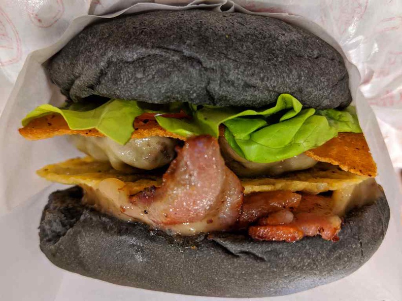 Got bacon with the baconizer burger (17.5RM, ~$6 SGD)