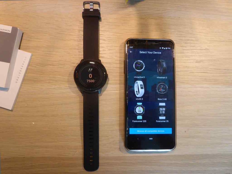 Pairing your watch with your phone is a simple and pretty idiot-proof