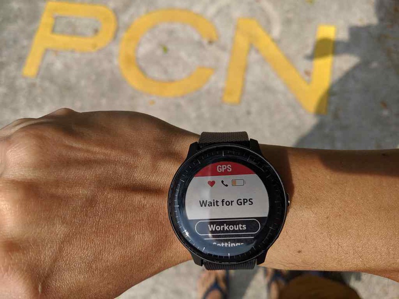 Connecting via GPS is fast and usually done in the background without having to hold up your activity